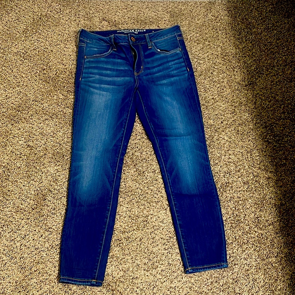 American Eagle skinny jeans size 12, super stretch